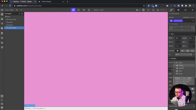 Using Matter.js in a Webflow Project смотреть онлайн