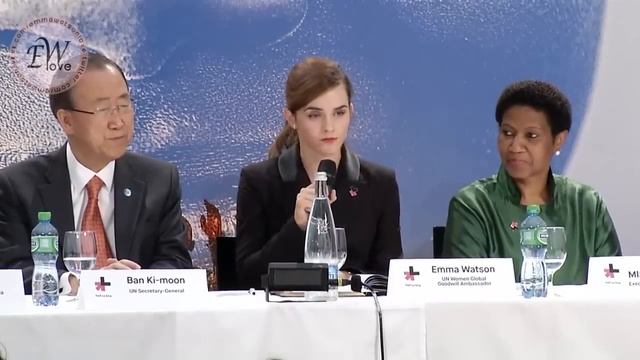 Речь Эммы Уотсон на пресс-конференции HeForShe IMPACT 10x10x10, WEF 2015, Давос. [RUS SUB] смотреть онлайн