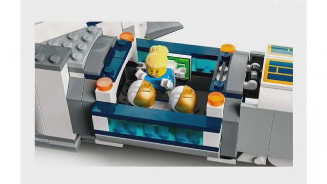 Lego city Lunar research base 60350 смотреть онлайн
