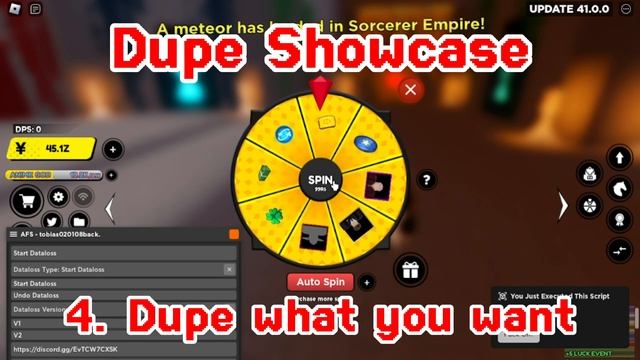 [UPD 41] Free Afs Dupe Script! | OP Script! смотреть онлайн