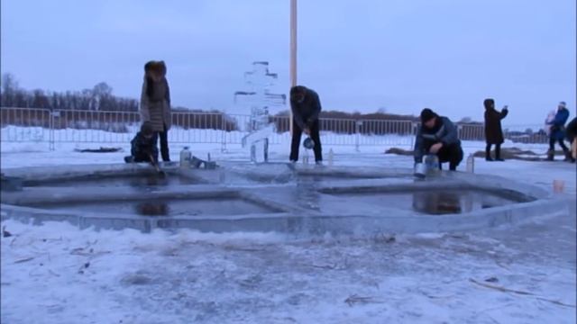 Крещение в Тюмени смотреть онлайн