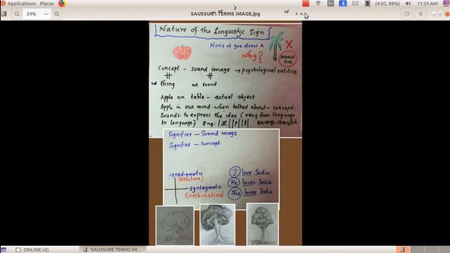 👩💻NATURE OF THE LINGUISTIC SIGN - GOOGLE MEET 3(1) смотреть онлайн