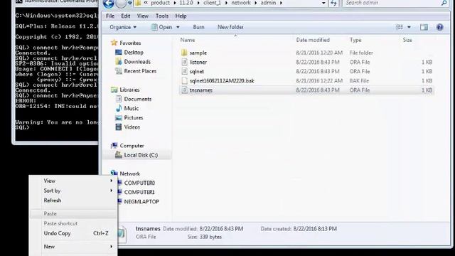 شاهد وتعلم - Oracle client 11g - 22 Service Naming смотреть онлайн