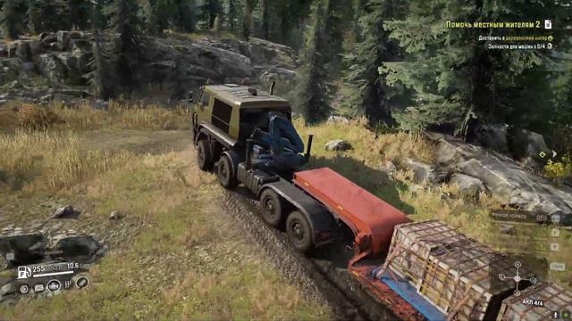 SnowRunner Онтарио Канада 113. сложный режим прохождение. 1.11.2023 смотреть онлайн