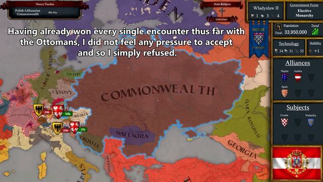 EU4 - Timelapse - MEIOU and Taxes 2.0 - Polish-Lithuanian Commonwealth (Part 2) смотреть онлайн