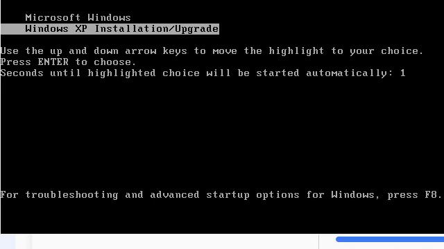 Install Windows XP From MS DOS смотреть онлайн