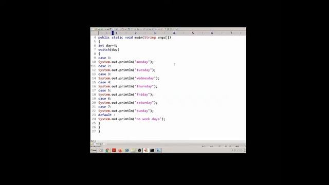 Switch-Case Statement in Java| Real Life Problem Implementation |conditional |Animated Java Tutoria смотреть онлайн