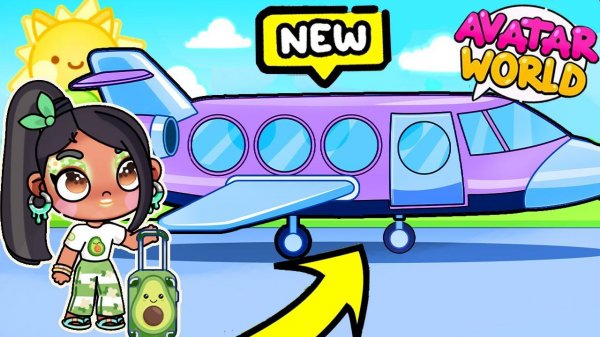 ОБНОВЛЕНИЕ САМОЛЕТ ✈ в AVATAR WORLD - ОБЗОР АЭРОПОРТОВ ТОКА БОКА - YOYA WORLD - EMMA WORLD !