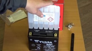 Как залить сухозаряженный мото аккумулятор.