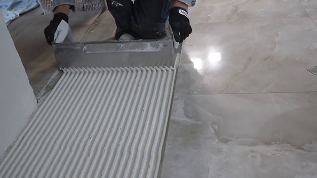 Супер гребёнка для быстрой укладки плитки часть 3. смотреть онлайн