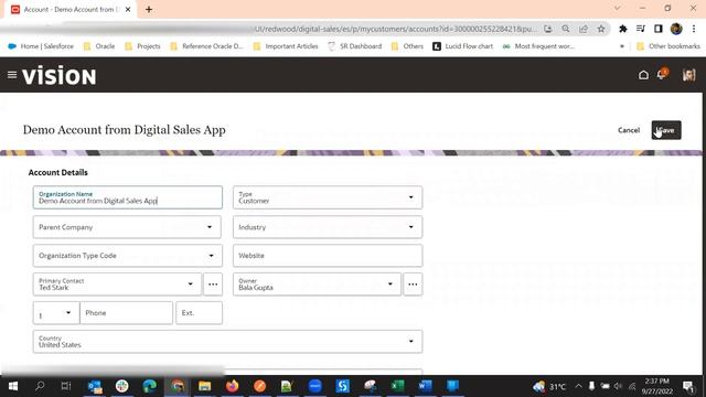 Oracle Next Generation Digital Sales Application Walkthrough | Redwood UI/UX | Oracle CX смотреть онлайн