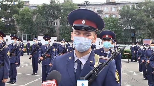 Первокурсники КИ ФСИН принесли присягу смотреть онлайн