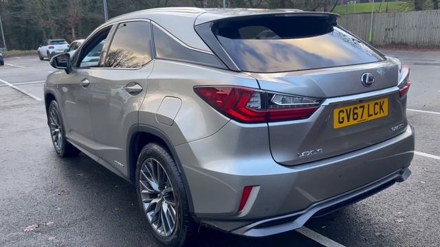 Lexus RX | 450h 3.5 F-Sport 5dr CVT | Silver | GV67LCK смотреть онлайн