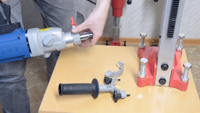 Универсальная стойка для дрелей алмазного бурения | Дрель Dongcheng - Обзор