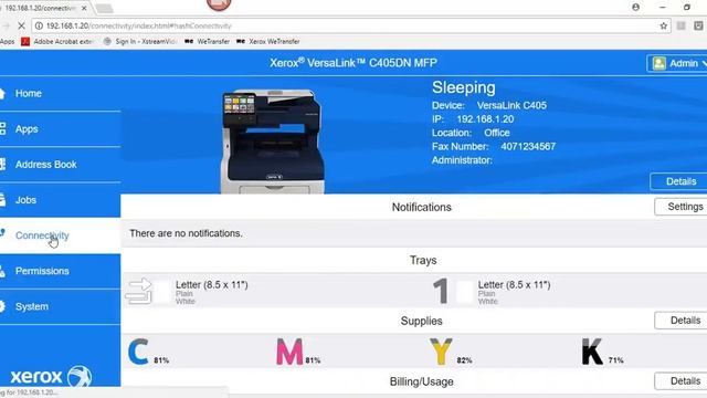 Xerox® VersaLink® Adding LDAP Server Information смотреть онлайн