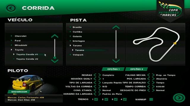 Jogos grátis Steam Copa Petrobras de marcas simulador de corrida HD смотреть онлайн