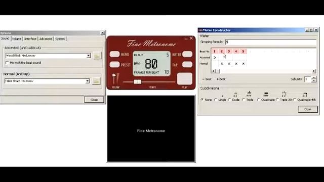 Обзор Метронома   (Fine Metronome)