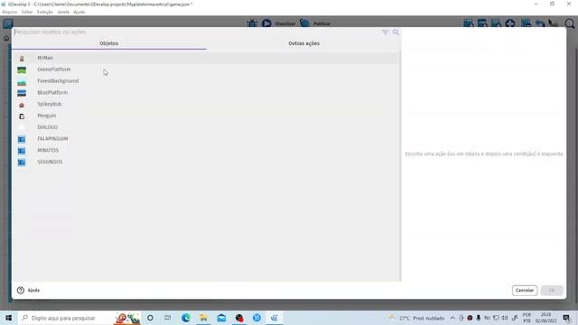 Como criar um relógio na Gdevelop смотреть онлайн