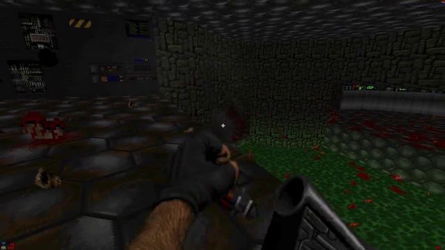 Brutal Doom II - level 9: The Pit смотреть онлайн