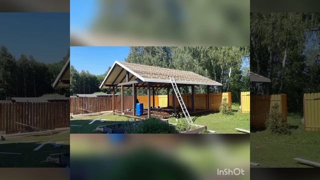 Терассы,  авто навесы и беседки.