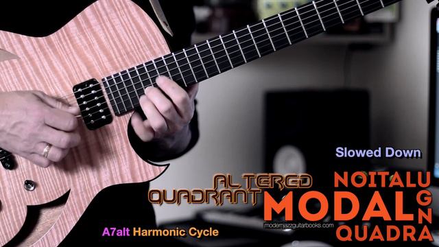 Quartal Modern Melodic Phrasing over Altered Chords - MODAL QUADRANGULATION (Altered Quadrant) смотреть онлайн