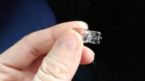 Замена лампочки в салоне Toyota Alphard h20