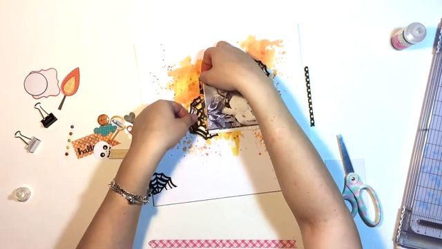 Scrapbook Layout Process #58: Happy Halloween смотреть онлайн