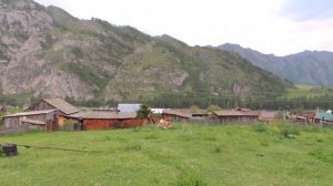 Село Еланда. Горный Алтай