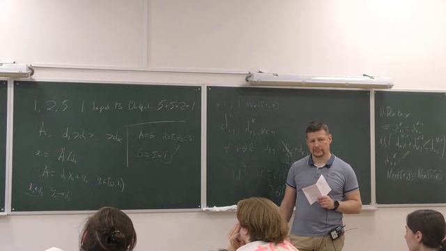 Shmelkin D. A. Algorithms as Math Research. Seminar. 01.06.2023 смотреть онлайн