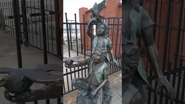 Скульптуры Зеленоградска. Достопримечательности. Калининградская область. смотреть онлайн