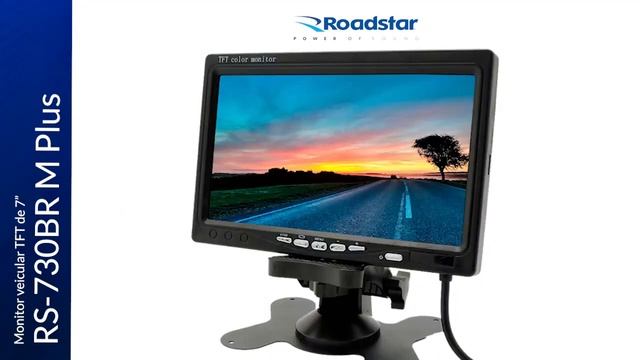 Monitor 7" 12/24V RS-730BR M PLUS смотреть онлайн