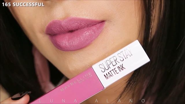 MAYBELLINE Superstay Matte Ink The PINK Edition Lip Swatches | LUNA