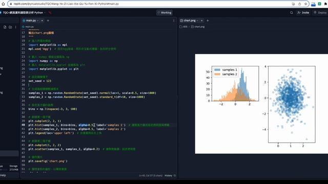 【Yiru@Studio】Python網頁資料擷取與分析(TQC+PWA3)_405題_成績統計：長條圖 смотреть онлайн
