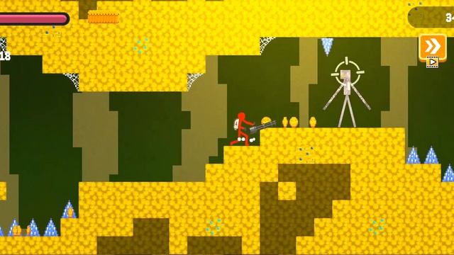 Red Stickman vs Monster School 2 Walkthrough смотреть онлайн