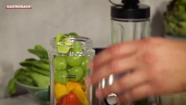Gastroback 41030 Design Smoothie Maker Mix & Go смотреть онлайн