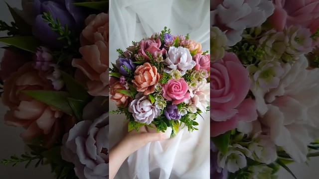 Букет из мыла "Sunset" 25на25 смотреть онлайн