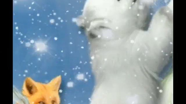 ДОБРЫЙ ВЕЧЕР. Красивая зимняя музыкальная открытка .