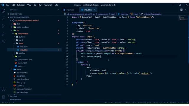22.- Crear un custom input parte 2 de 2. смотреть онлайн