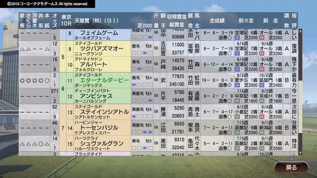 Winning Post 9ー2017年秋天皇賞VSキタサンブラックultimate смотреть онлайн