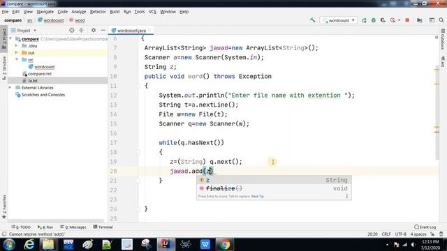 Word count txt file Text file java || code total word Urdu/Hindi (Jawad Aslam) смотреть онлайн