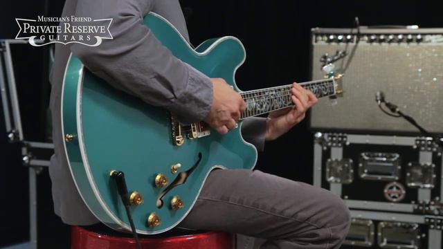 Gibson Custom Limited Run 2017 ES-335 Ultima Semi-Hollow Electric Guitar смотреть онлайн