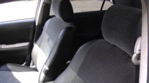 Тойота Королла 9 поколение E120. Установка авточехлов
