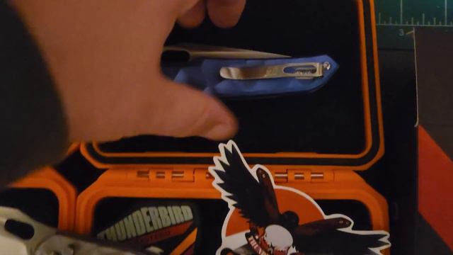 VOSTEED THUNDERBIRD (WMK EXCLUSIVE) BUTTON LOCK REAR AND FRONT FLIPPER #knife #edc смотреть онлайн