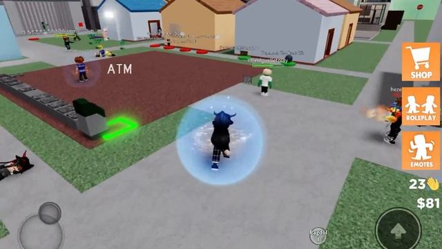 I started a zombie apocalypse in gang up on people simulator (Roblox) смотреть онлайн