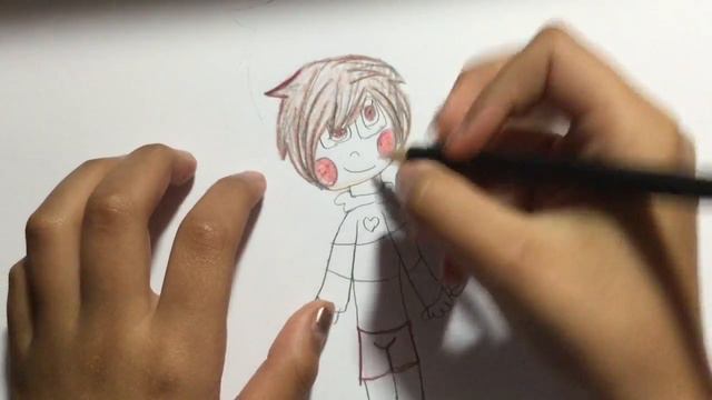 Me drawing chara from undertale смотреть онлайн