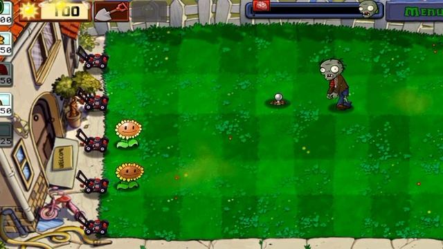 растения против зомби открыл ледяного горохострела и картофельную мину ?? смотреть онлайн