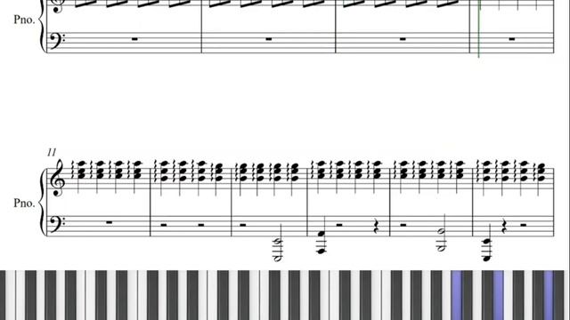 Beethoven "Moonlight Sonata" / Snoop Dogg "Still D.R.E" (piano notes) / Бетховен "Лунная соната" смотреть онлайн