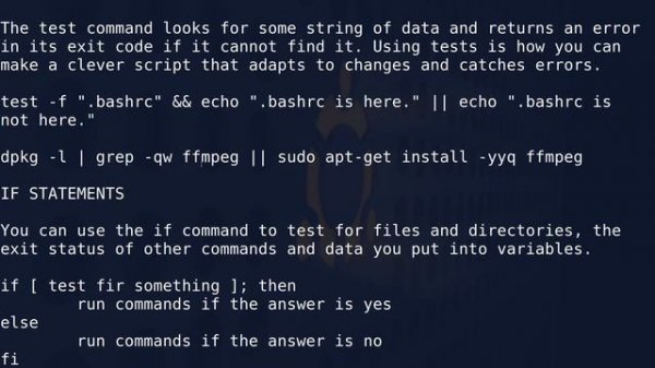 Linux BASH Shell Script Basics Part 2