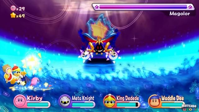 Level 8: Another Dimension (4-Player) | Kirby's Return to Dream Land ᴴᴰ смотреть онлайн
