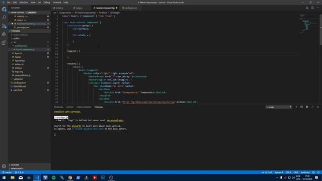 Aula 2 - Virtual DOM e Reactstrap смотреть онлайн